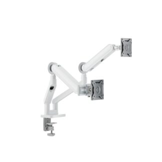 Alogic Glide Flexible Dual Arm Monitor Mount 17-35 White Alogic Glide Flexible Dual Arm Monitor Mount 17-35 White