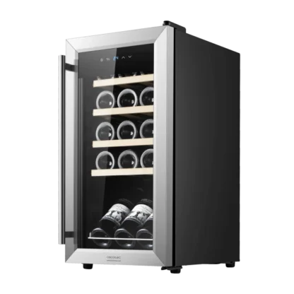Cecotec CECOTEC Συντηρητής Κρασιών Bolero GrandSommelier 1550 Inox, Χωρητικότητα 15 Φιαλών