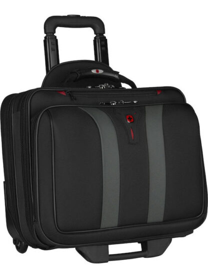 Wenger Granada Τσάντα Laptop 17" με Ροδάκια σε Μαύρο χρώμα