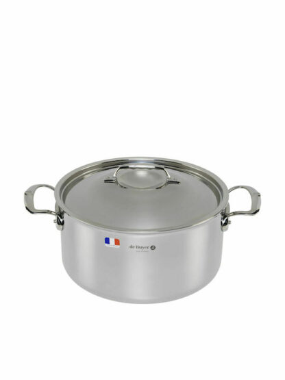 De Buyer Affinity Βαθιά Ανοξείδωτη Κατσαρόλα 8.6lt / 28cm Κωδικός: 3742.28