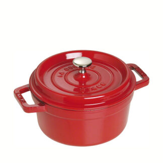 Staub La Cocotte 20cm round, Cherry, Cast Iron
