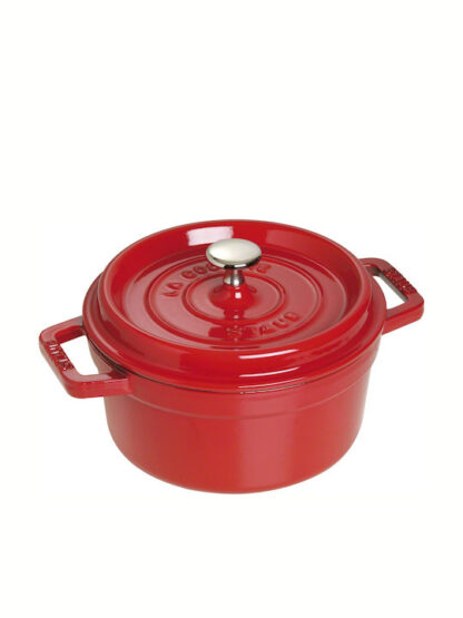 Staub La Cocotte 20cm round, Cherry, Cast Iron
