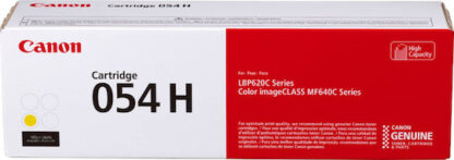 Canon Toner Cartridge 054 H Y yellow