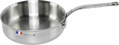De Buyer Τηγάνι Ανοξείδωτο Διαμέτρου Ø24cm Κωδικός: 3730-24