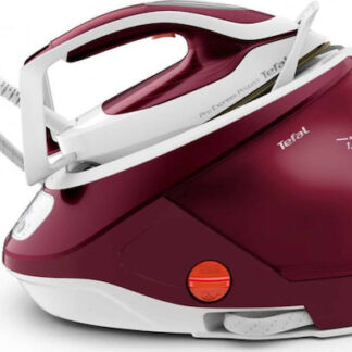 Tefal GV9220 steam ironing station 2600 W Durilium AirGlide Autoclean soleplate Burgundy  White