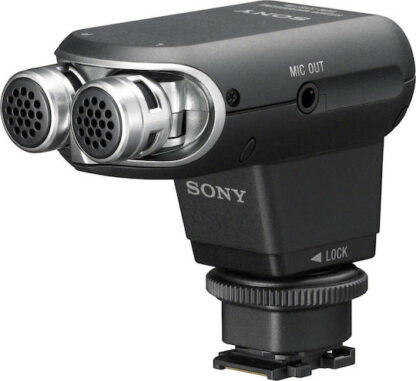 Sony ECM-XYST1M Πυκνωτικό Μικρόφωνο 3.5mm Shock Mounted για Κάμερα