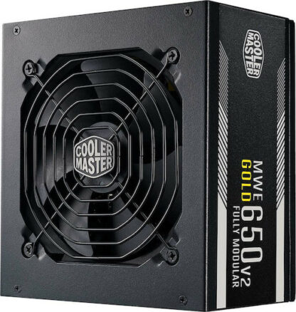 CoolerMaster MWE Gold 650 rev. 2.0 650W Μαύρο Τροφοδοτικό Υπολογιστή Full Modular 80 Plus Gold