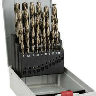 Bosch metal drill set HSS-Co w. Box 25 pcs  1,0-13,0 mm