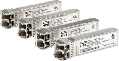 HPE MSA 16Gb Short Wave Fibre Channel SFP+ 4-pack Transceiver