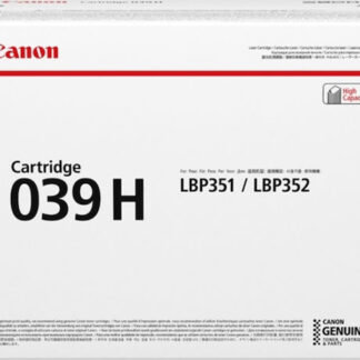 Canon 039H Γνήσιο Toner Laser Εκτυπωτή Μαύρο High Capacity 25000 Σελίδων (0288C002)