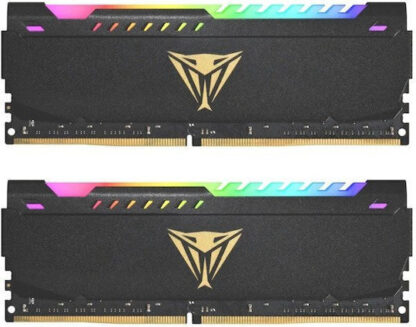 Patriot Viper Steel RGB DDR4 32GB RAM με 2x16GB Modules και Ταχύτητα 3600 για Desktop Κωδικός: PVSR432G360C8K