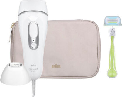 Braun Silk-expert Pro 3 Silk Αποτριχωτική Μηχανή Epilator για Πρόσωπο & Σώμα PL3133