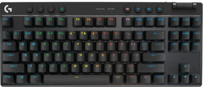 Logitech Pro X TKL Ασύρματο Gaming Μηχανικό Πληκτρολόγιο Tenkeyless με RGB φωτισμό (Αγγλικό US)
