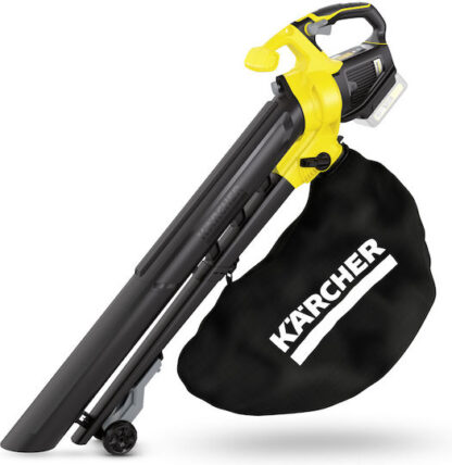 Karcher BLV 18 V Φυσητήρας / Απορροφητήρας Χειρός Μπαταρίας 18V Solo με Ρύθμιση Έντασης & Μέγιστη Ταχύτητα Αέρα 200km/h