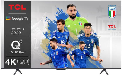 TCL C65 Serie C6 Smart TV QLED 4K 55  55C655  audio Onkyo con subwoofer  Dolby Vision - Atmos  Google TV