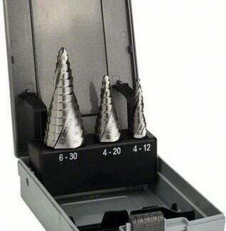 Bosch HSS Set 3Stufenbo. 4-12,4- 20,6-30mm