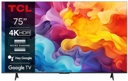 TCL Smart Τηλεόραση 75" 4K UHD LED P655 HDR (2024) 75P655