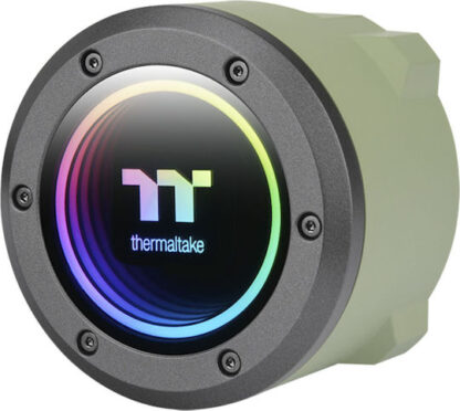 Thermaltake TH280 V2 Matcha Green Edition Υδρόψυξη Επεξεργαστή Διπλού Ανεμιστήρα 140mm για Socket AM4/AM5/1700/1200/115x με ARGB Φωτισμό Πράσινο