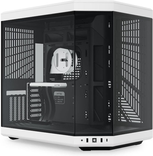 HYTE Y70 Midi Tower Κουτί Υπολογιστή με Πλαϊνό Παράθυρο Λευκό / Μαύρο HYTE Y70 Midi Tower Κουτί Υπολογιστή με Πλαϊνό Παράθυρο Λευκό / Μαύρο