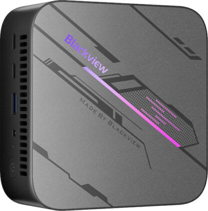 Blackview Mini PC MP100 Ryzen 7-5825U 16 GB DDR4 512GB SSD Windows 11 Pro Black