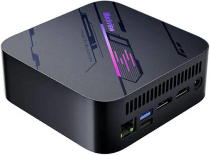 Blackview Mini PC MP100 Ryzen 7-5825U 16 GB DDR4 512GB SSD Windows 11 Pro Black