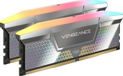 Corsair Vengeance RGB DDR5 48GB RAM με 2x24GB Modules και Ταχύτητα 8200 για Desktop Κωδικός: CMHC48GX5M2X8200C40