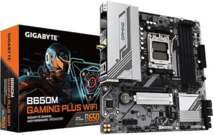 Gigabyte B650M Gaming Plus WiFi rev. 1.x Motherboard Micro ATX με AMD AM5 Socket