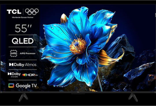TCL Smart Τηλεόραση 55" 4K UHD QLED P7K HDR (2025) 55P7K TCL Smart Τηλεόραση 55" 4K UHD QLED P7K HDR (2025) 55P7K