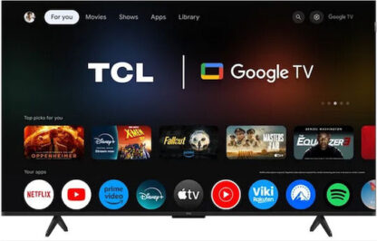 TCL Smart Τηλεόραση 55" 4K UHD QLED P7K HDR (2025) 55P7K