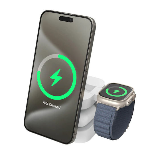 Hyper Φορτιστής Magsafe 15W Λευκός (Hyperjuice) Hyper Φορτιστής Magsafe 15W Λευκός (Hyperjuice)