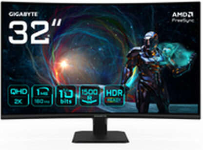 GIGABYTE GS32QCA computer monitor 80 cm (31.5 ) 2560 x 1440 pixels Quad HD LED Black