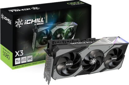 Inno 3D GeForce RTX 5080 16GB GDDR7 Κάρτα Γραφικών Κωδικός: C50803-16D7X-176069H