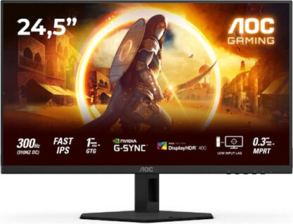 AOC 25G4SRE IPS HDR Monitor 24.5" FHD 1920x1080 300Hz