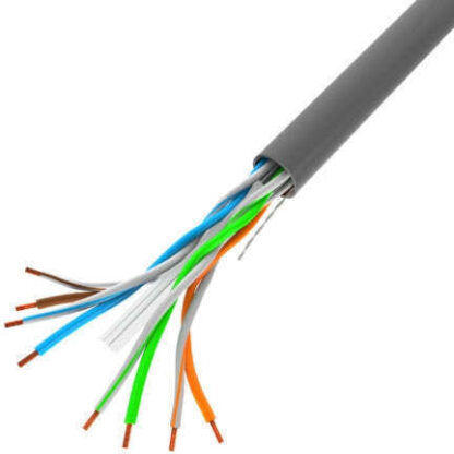 Lanberg U/UTP Cat.6 Καλώδιο Δικτύου Ethernet χωρίς ακροδέκτες 305m Γκρι