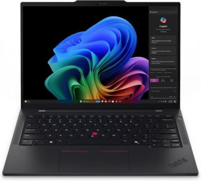 Lenovo ThinkPad T14s Gen 6 (Snapdragon) Copilot+ PC Qualcomm Snapdragon X1E-78-100 Laptop 35.6 cm (14 ) WUXGA 32 GB LPDDR5x-SDRAM 1 TB SSD Wi-Fi 7 (802.11be) Windows 11 Pro English Black