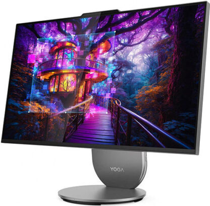 Lenovo Yoga AIO 27IAH10 Ultra 9 255H 27  QHD IPS 400nits 120Hz 16GB LPDDR5x-7467 SSD1TB Intel Arc 140T WLAN LAN+BT W11Pro Luna Grey