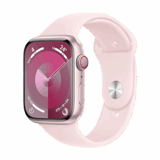 Watch Apple Watch Series 9 GPS 45mm Starlight Aluminium Case with Sport Loop - Starlight