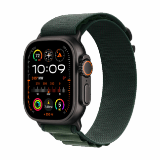 Watch Apple Watch Ultra 2 (2024) LTE 49mm Black Titanium Case with Trail Loop S/M - Black