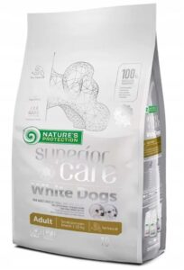 NATURE'S PROTECTION Superior Care White Dogs Grain Free Adult Small Lamb - dry dog ??food - 10 kg
