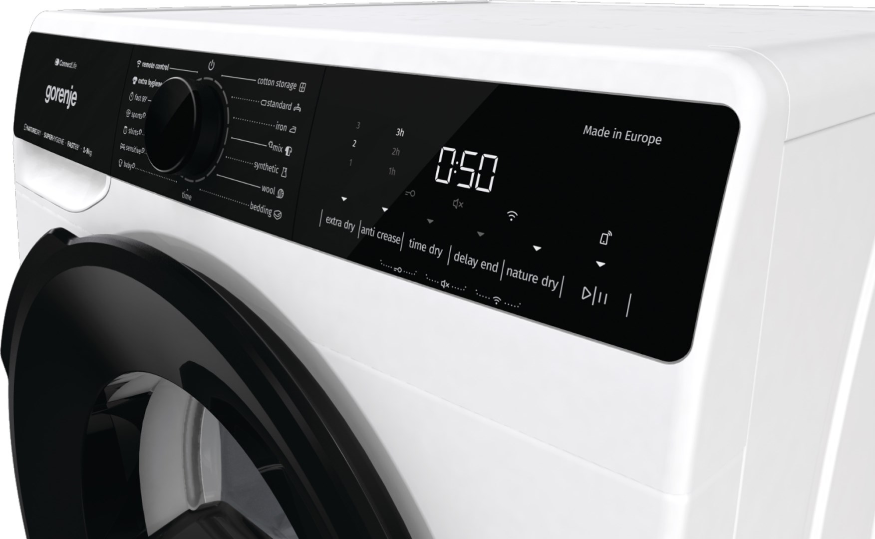 Gorenje DPNA92WIFI Στεγνωτήριο 9kg A++ με Αντλία Θερμότητας Gorenje DPNA92WIFI Στεγνωτήριο 9kg A++ με Αντλία Θερμότητας