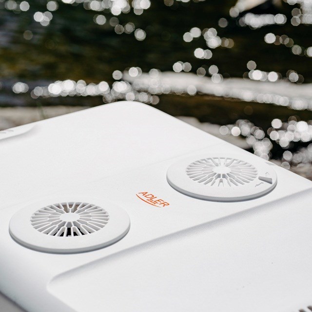 Adler AD 8090Portable Cooler 40 L Black White Adler AD 8090Portable Cooler 40 L Black White