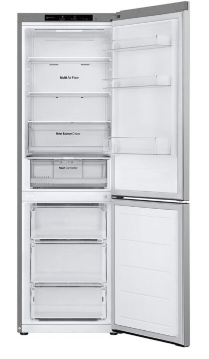 LG GBV3100EPY fridge-freezer Freestanding 344 L E Silver