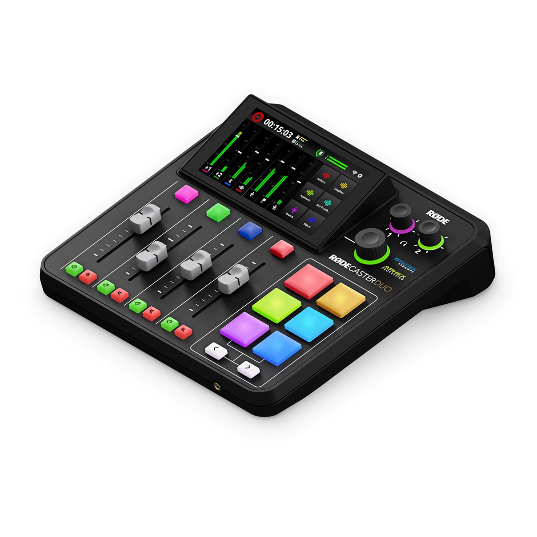 RODECaster Pro Duo - Podcast production studio RODECaster Pro Duo - Podcast production studio