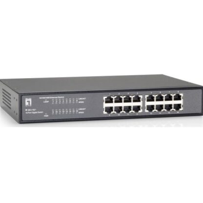 LEVELONE GEU-1621 - SWITCH 16-PORTE GIGABIT (GEU-1621)