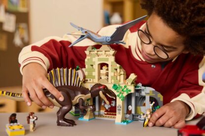 LEGO JURASSIC WORLD 76976 Spinosaurus & Quetzalcoatlus Air Mission