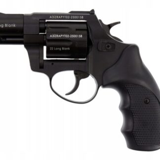 ZORAKI R1-K6L BAS alarm signal blank-firing revolver, 2.5" barrel, .22 Long Blank caliber, black (R1256BMP-BAS)
