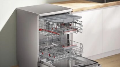 Bosch SMS6ECI10E freestanding dishwasher  60 cm  brushed steel  class A