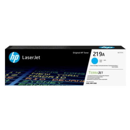 HP 219A Γνήσιο Toner Laser Εκτυπωτή Κυανό 1200 Σελίδων (W2191A)