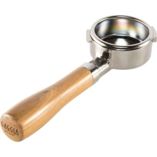 Gaggia Holzsiebträger bodenlos Edelstahl und Eschenholz Gaggia Holzsiebträger bodenlos Edelstahl und Eschenholz