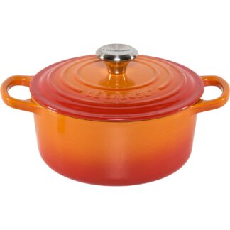 Le Creuset Signature Bräter rund 18 cm kirschrot